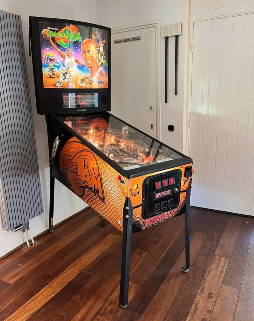 Space Jam Flipperkast - Sega Pinball, Inc. (1996), Ophalen, Gebruikt, Flipperkast