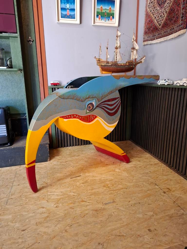 Design tafel kunstwerk, Antiek en Kunst, Ophalen of Verzenden