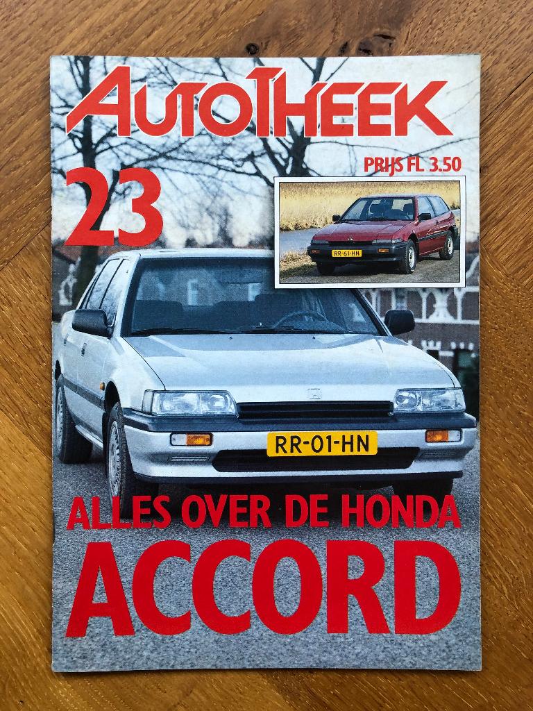 Autotheek nr. 23 Alles over de Honda Accord mei 1987, Honda, Verzenden, Nieuw, Wereld op Wielen