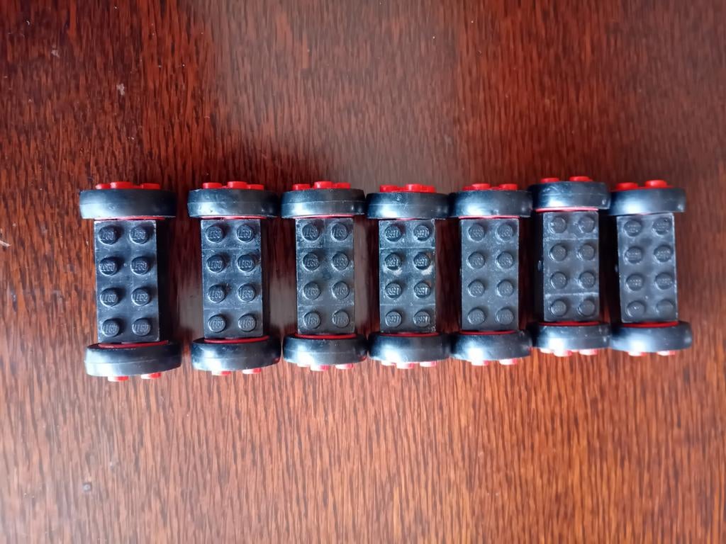 Lego Duplo wielen en assen set, Ophalen of Verzenden, Gebruikt, Overige merken