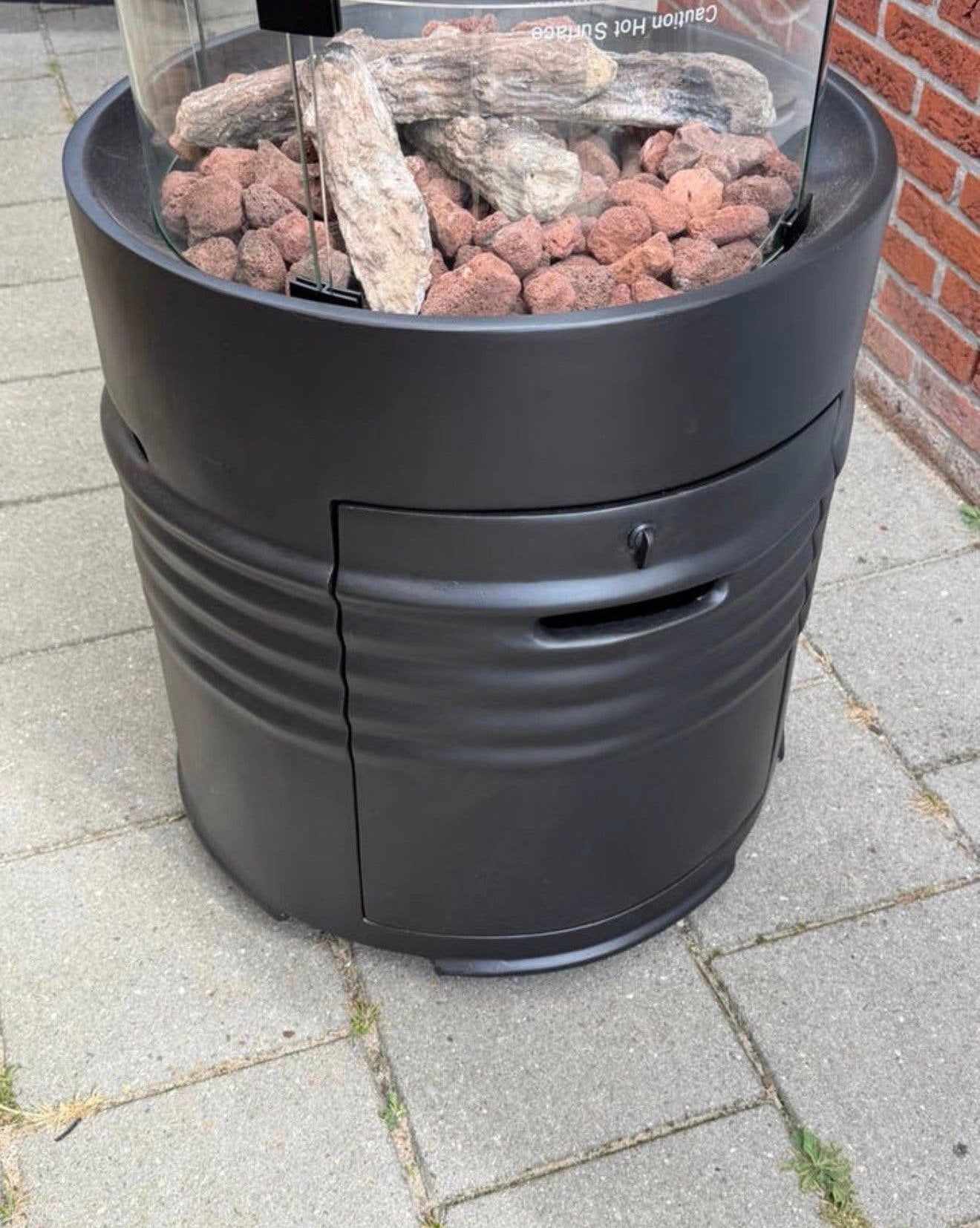 Cosi Barrel Olievat buitenkachel igst., Ophalen, Zo goed als nieuw
