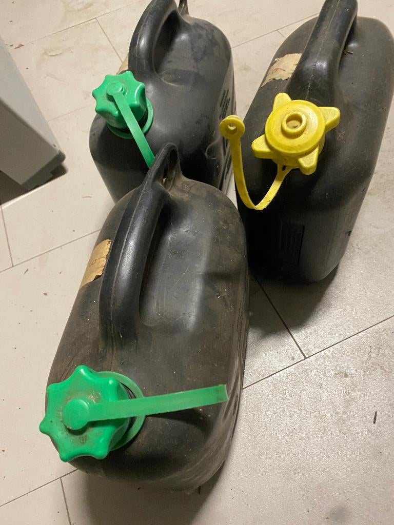 jerrycans, Ophalen of Verzenden, Gebruikt