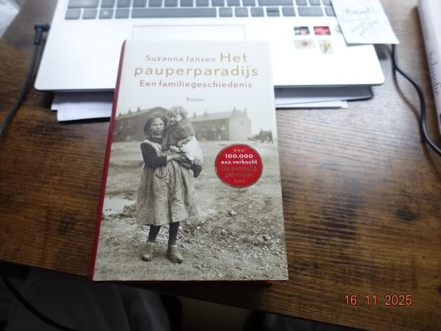 Het Pauperparadijs.....Suzanne Jansen, Boeken, Ophalen, Gelezen, Maatschappij en Samenleving, Nederland