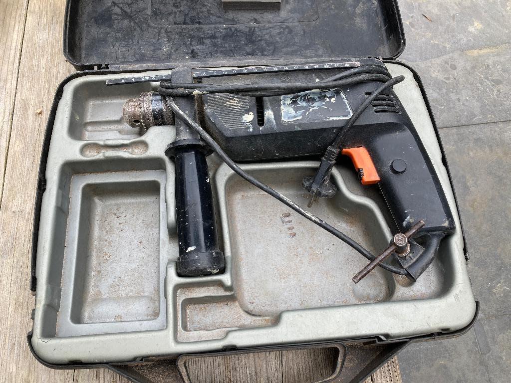 Black & Decker boormachine, Ophalen, Gebruikt, Boormachine