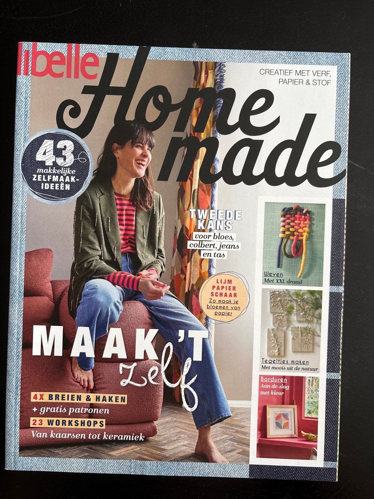 Libelle Home Made: Creatief met Verf, Papier & Stof, Verzenden, Overige thema's, Nieuw, Meerkleurig