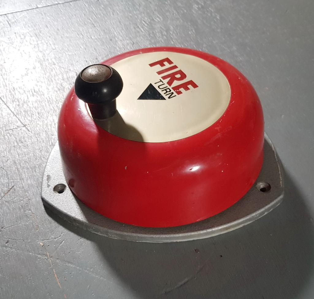 Vintage Handmatig Brandalarm. TACO, Burnley., Ophalen of Verzenden