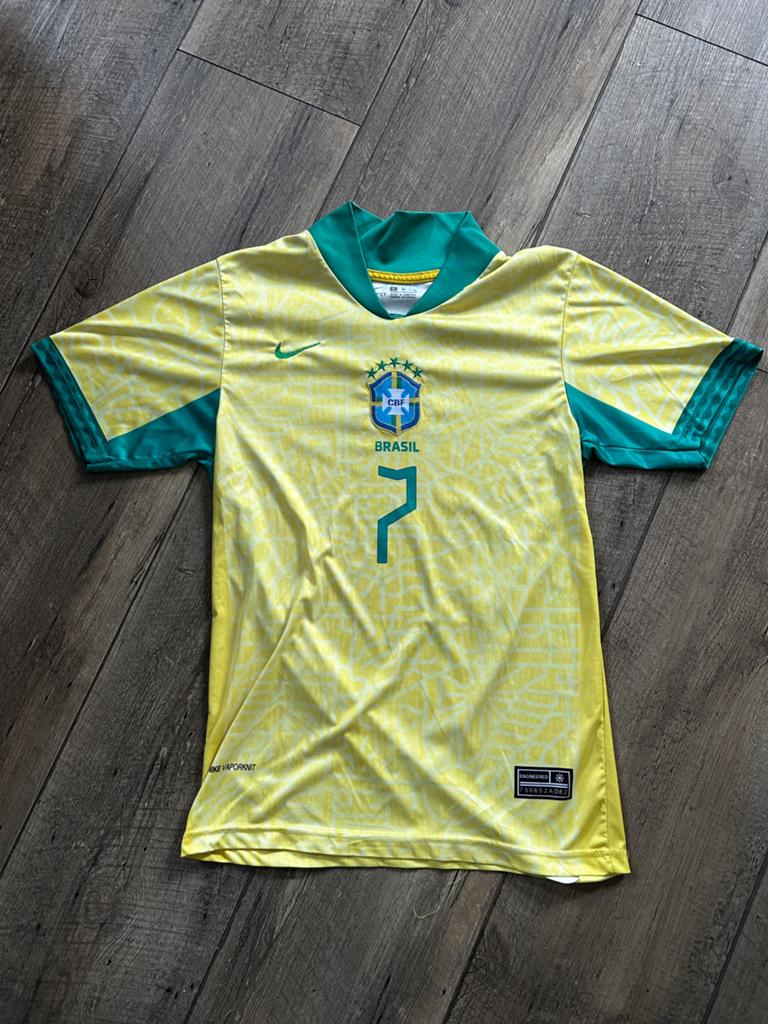 Voetbalshirts Vini Jr, Mbappé, Lamine Yamal - Diverse maten, Maat M, Ophalen, Gebruikt, Shirt