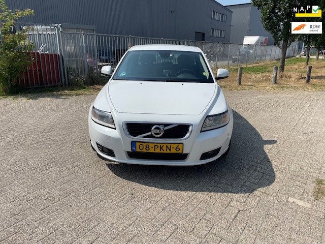 Volvo V50 1.6 D2 S/S Sport, Euro 5, Gebruikt, 4 cilinders, Wit