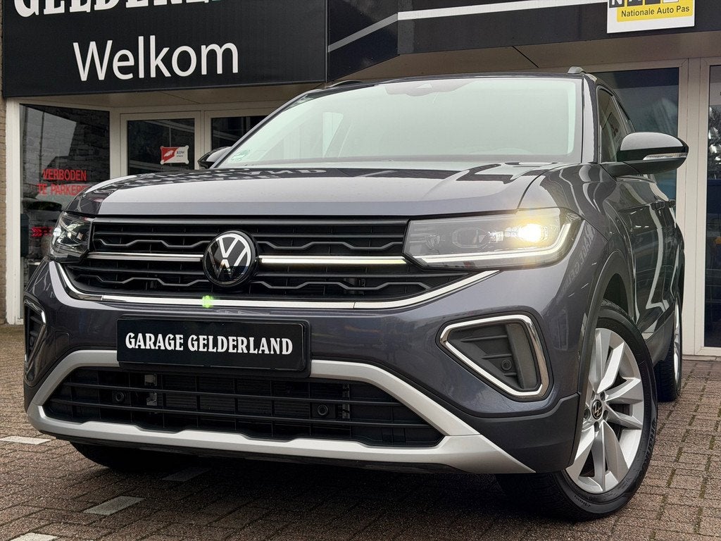 Volkswagen T-Cross TSI Style | Bi-Xenon | Full-Led | Gr.Navi, Auto's, Volkswagen, Gebruikt, Zwart, Origineel Nederlands, Bedrijf