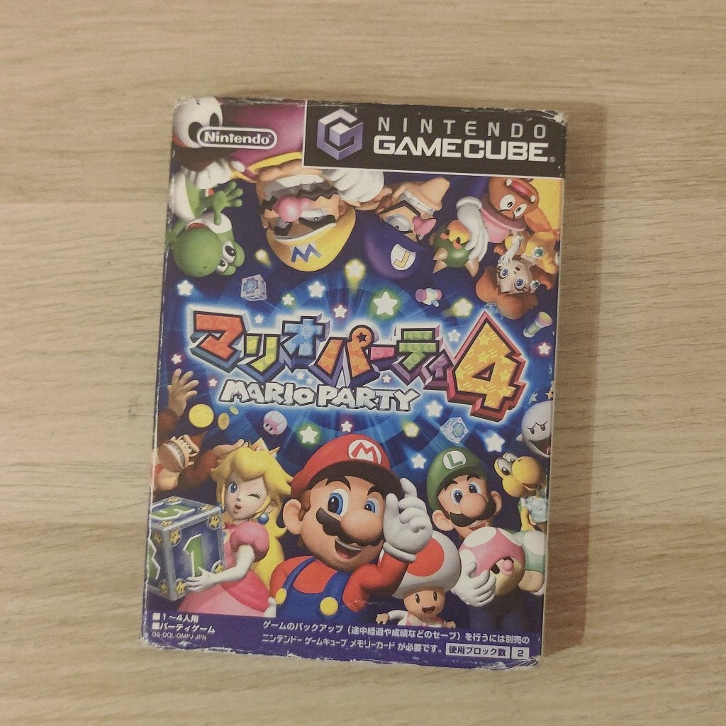 Mario Party 4 - Nintendo GameCube (Japanse versie), Gebruikt, Overige genres, 2 spelers, Eén computer