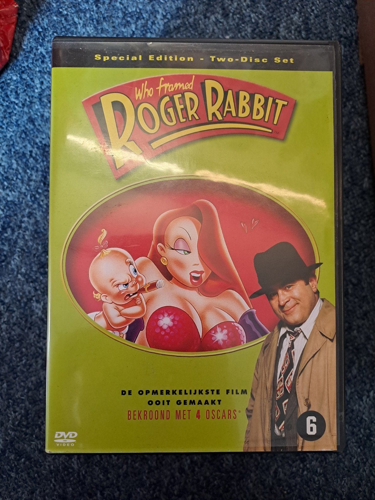 Who framed Roger Rabbit (dvd), Alle leeftijden, Ophalen of Verzenden, Zo goed als nieuw, Amerikaans