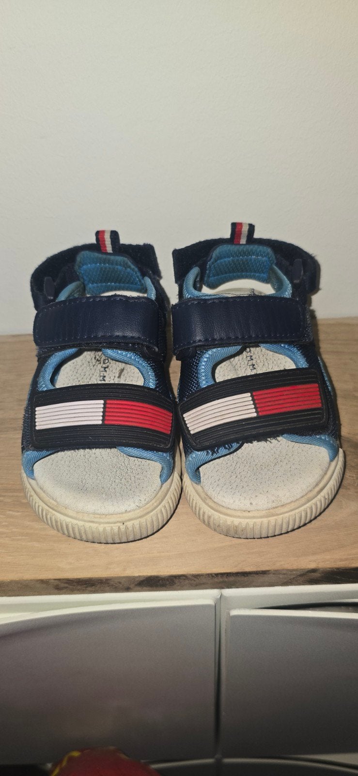 Tommy Hilfiger sandalen maat 22, Ophalen, Gebruikt, Schoenen, Tommy Hilfiger