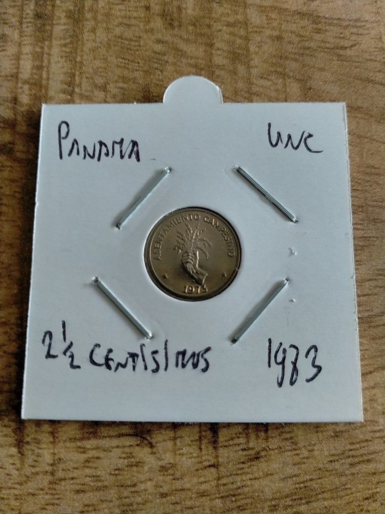 Panama 2 1/2 Centesimos 1973 , UNC, Postzegels en Munten, Munten | Amerika, Verzenden, Noord-Amerika, Losse munt