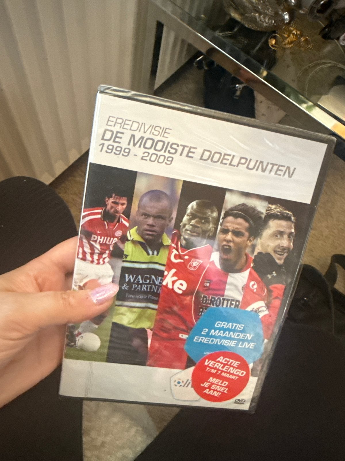 Eredivisie: De Mooiste Doelpunten 1999-2009 DVD, Voetbal, Zo goed als nieuw, Alle leeftijden, Compilatie