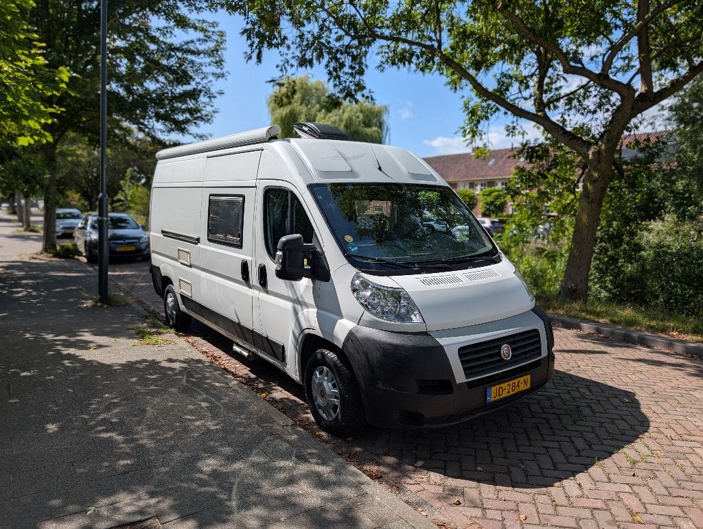 Fijne Fiat Ducato Buscamper Off-grid & Zeer Compleet!, Chemisch toilet, Buscamper of Camperbus, Luifel, Fiat