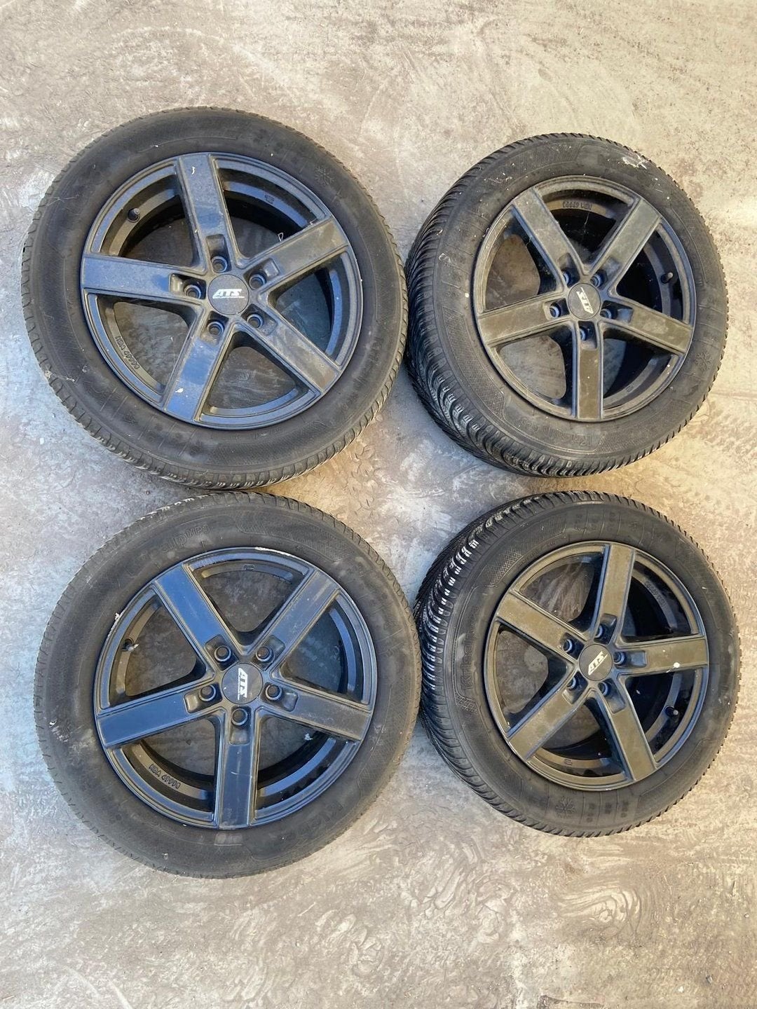 winterset FIAT Suzuki punto evo  205/55R16 91 h winterbanden, Gebruikt, -, Banden en Velgen, Ophalen of Verzenden