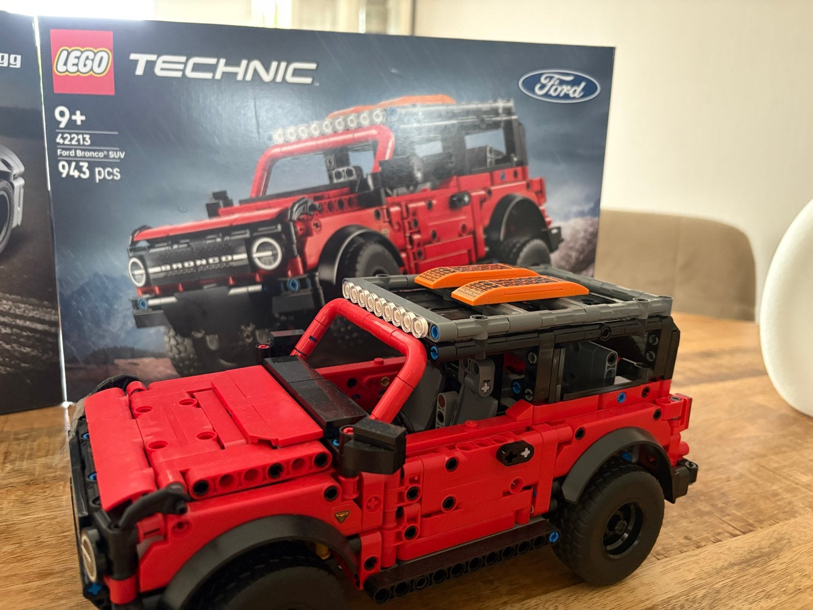 Lego Technic: Koenigsegg Jesko Absolut & Ford Bronco SUV, Ophalen of Verzenden, Zo goed als nieuw