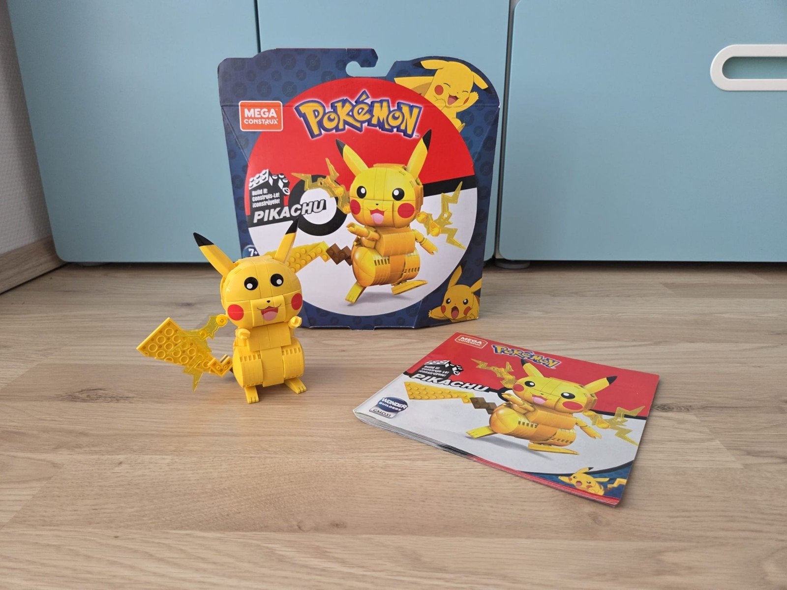 Mega Construx Pokémon Pikachu bouwset, Verzenden, Zo goed als nieuw, Megabloks