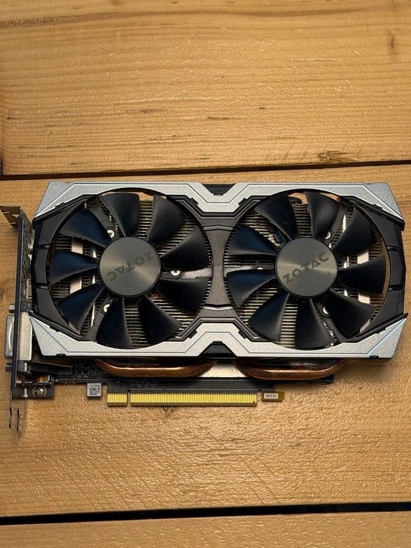 Zotac GTX 1060 6GB AMP! Edition Videokaart, Computers en Software, Videokaarten, PCI-Express 3, Gebruikt, HDMI, Verzenden