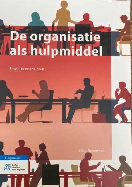 De organisatie als hulpmiddel, 9789036817059, Ophalen of Verzenden, Zo goed als nieuw, Overige niveaus, Nederlands