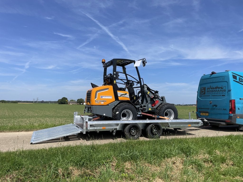 Vlemmix machinetransporter 3500 kg 400x180 2 x as 1800 kg NI, Nieuw