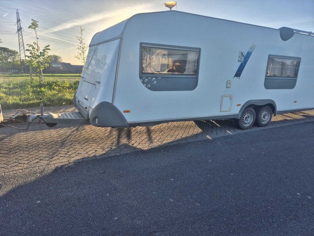 Knaus 750 Eurostar Caravan, Caravans en Kamperen, Bedrijf, 2000 kg en meer, Knaus