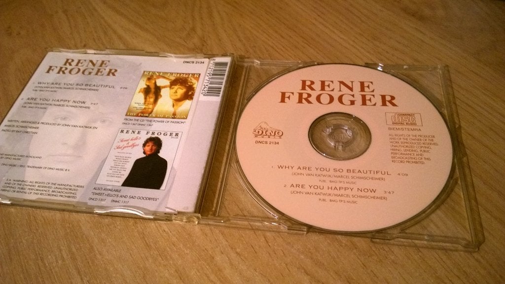 Rene Froger ‎– Why Are You So Beautiful, Ophalen, Gebruikt, Pop, Album