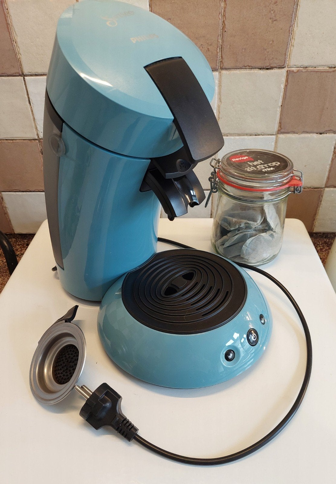 Philips Senseo Original HD 6553, Witgoed en Apparatuur, Ophalen of Verzenden, Gebruikt, Koffiemachine, Koffiepads en cups