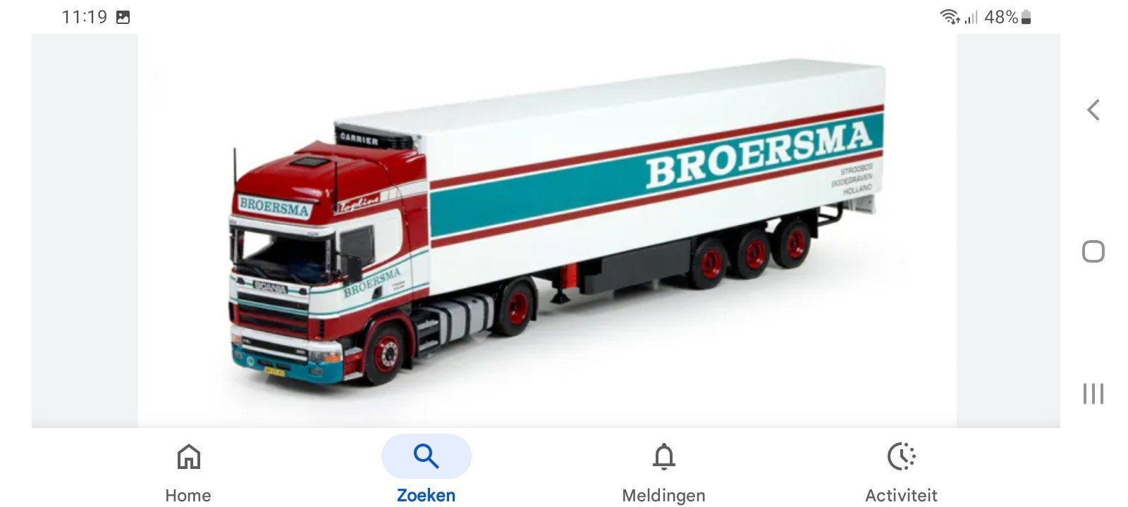 GEZOCHT Tekno Broersma, Ophalen of Verzenden, Zo goed als nieuw, Bus of Vrachtwagen, Tekno