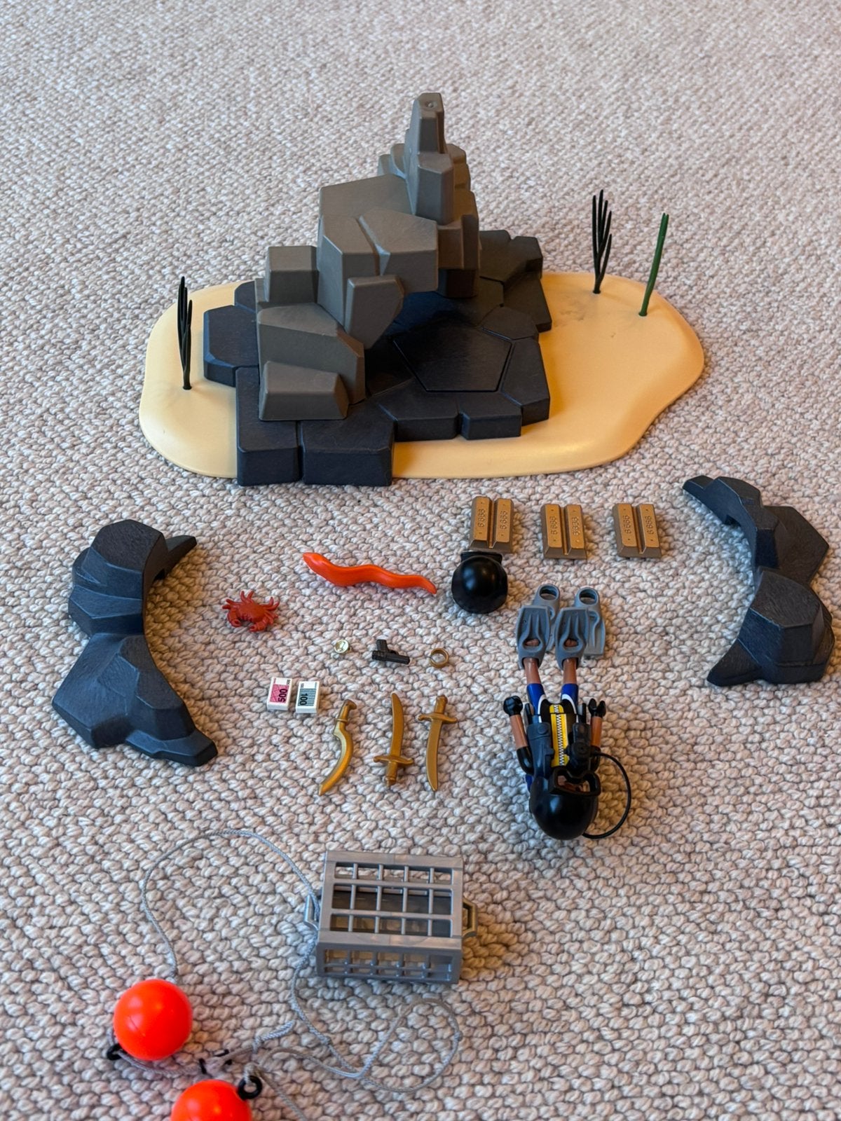 Playmobil duiker, Ophalen of Verzenden, Gebruikt