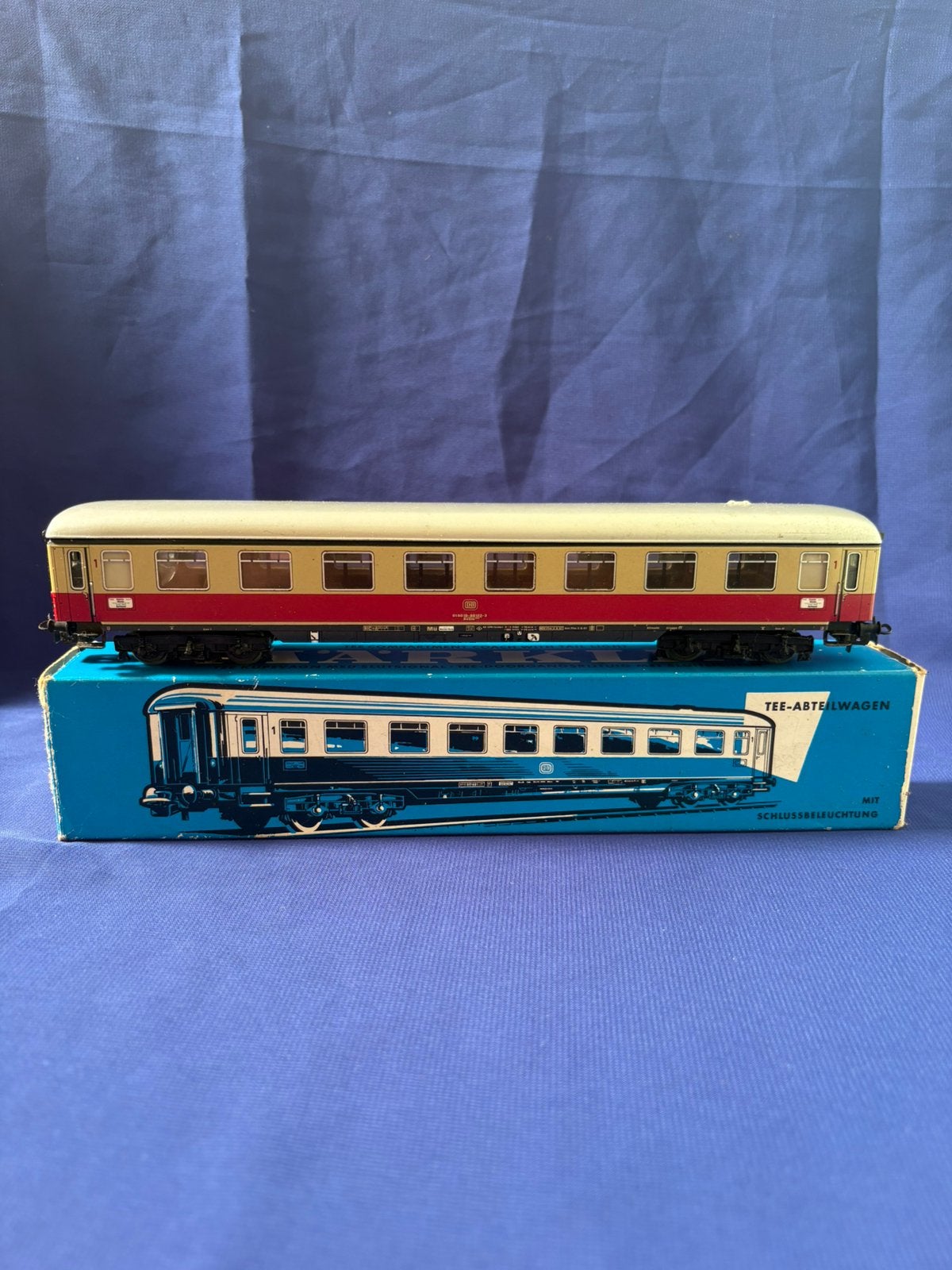 Märklin H0 4089 DB TEE Afteilwagen met sluitverlichting, Ophalen of Verzenden, Gebruikt, Overige typen
