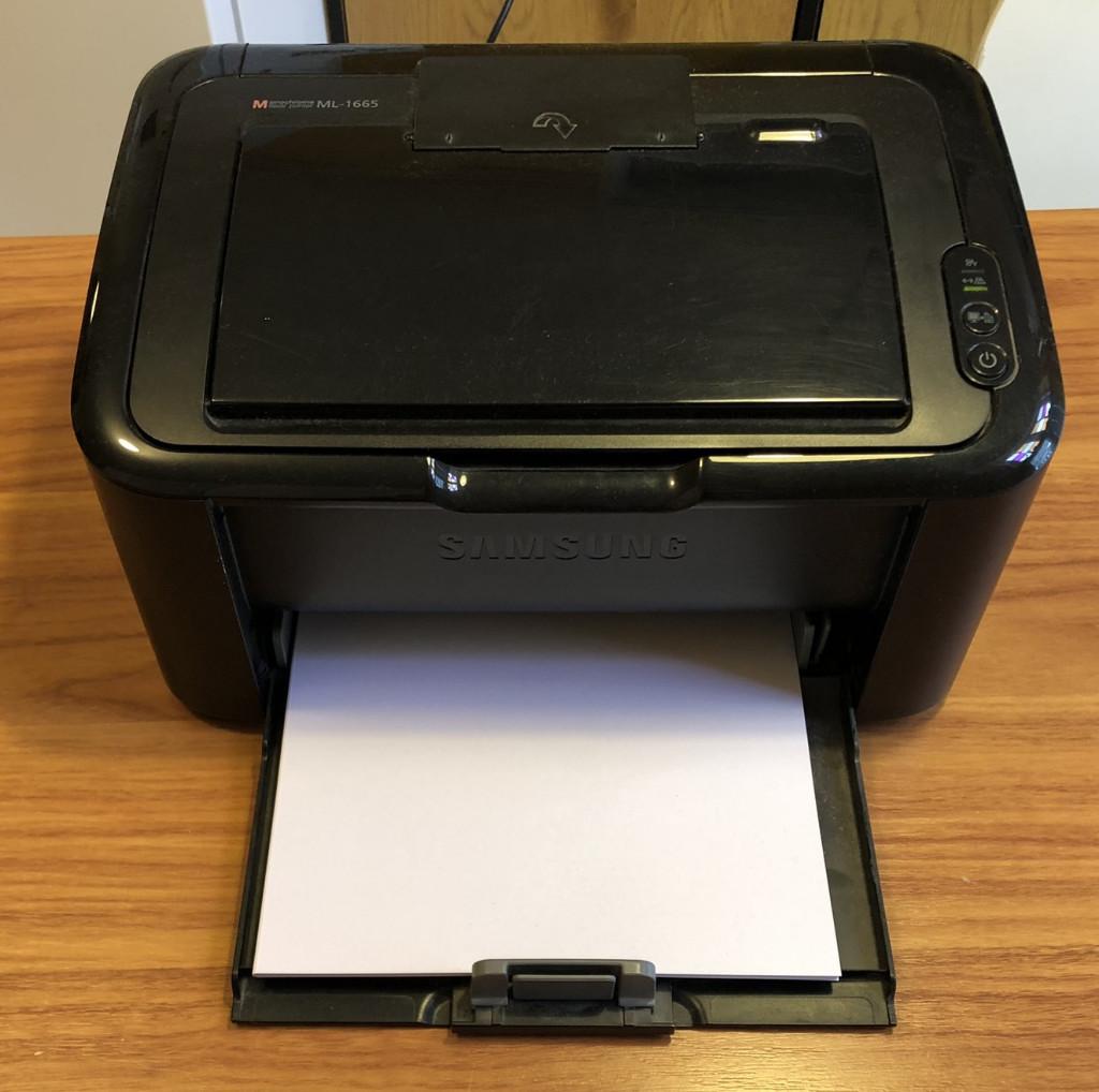 Samsung compacte zwart-wit laserprinter, Computers en Software, Printers, Ophalen, Zwart-en-wit printen, Printer, Refurbished