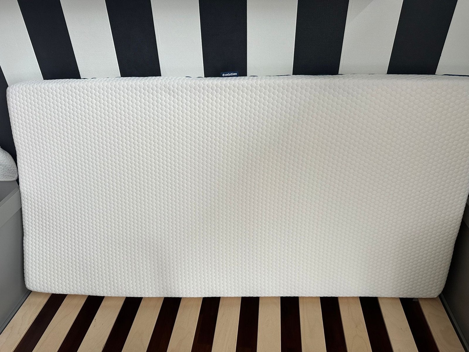 Aerosleep Matras Evolution 140x70 cm incl. Aerosleep topper, Ophalen, 70 tot 85 cm, 140 tot 160 cm, Zo goed als nieuw