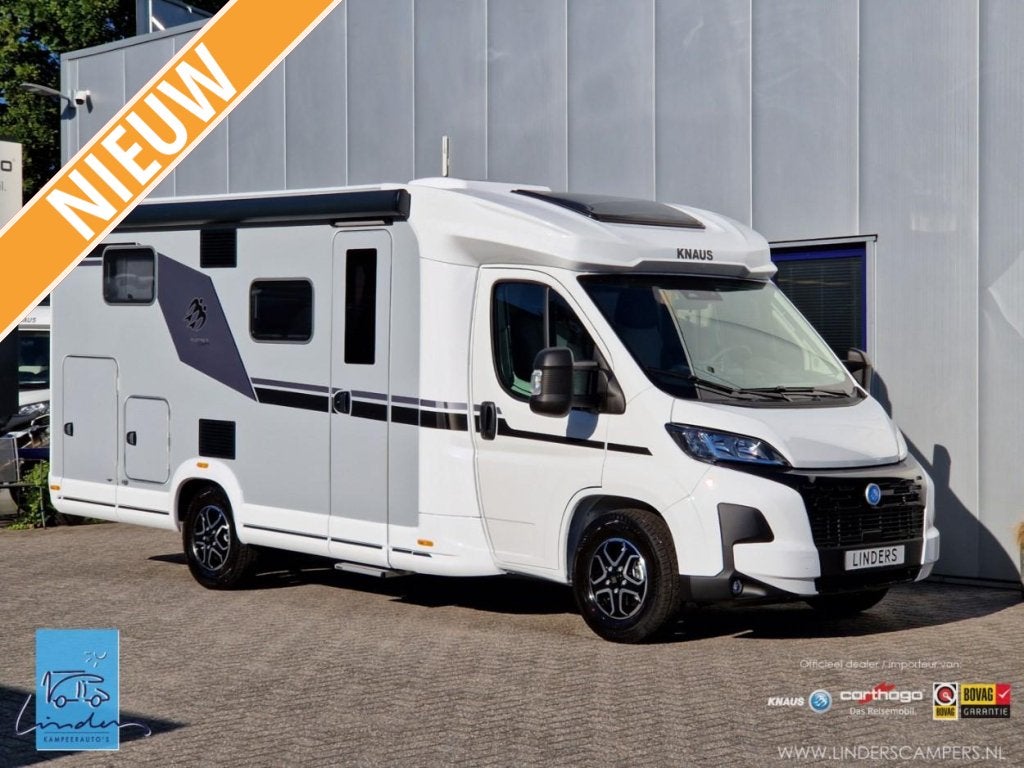 Knaus L!ve Ti 650 MEG Platinum Selection (LIVE) | 160pk AUT8, Caravans en Kamperen, Automaat, Fiat, Tot en met 2, 6 tot 7 meter