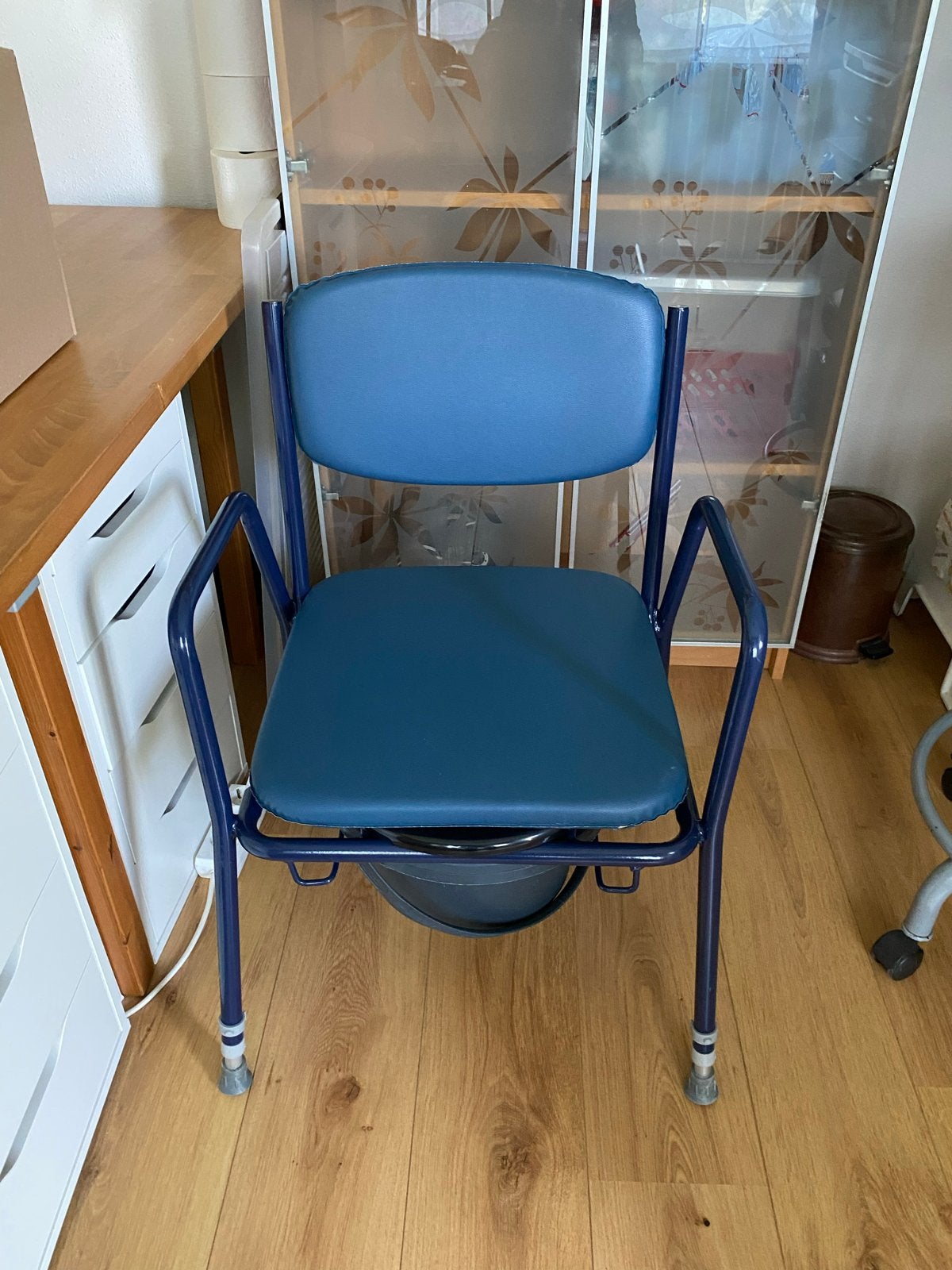 Toilet stoel, Ophalen, Gebruikt