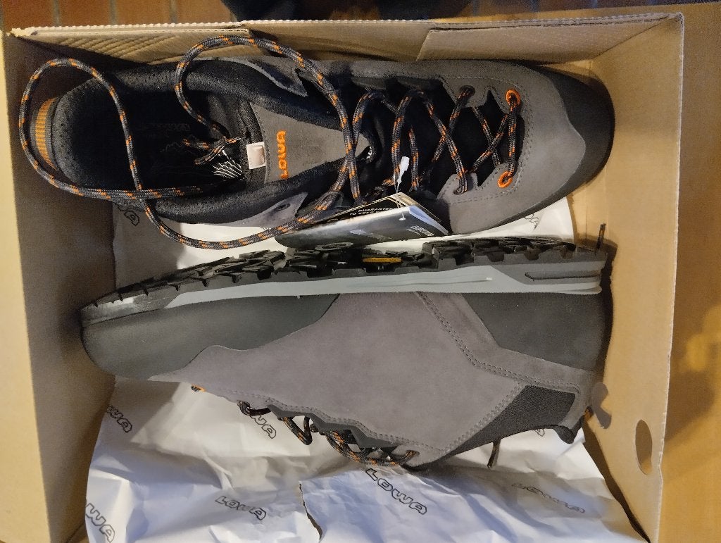 Wandelschoenen Lowa Cadin GTX Low (maat 47), Zwart, Ophalen of Verzenden, Zo goed als nieuw, Wandelschoenen of Bergschoenen