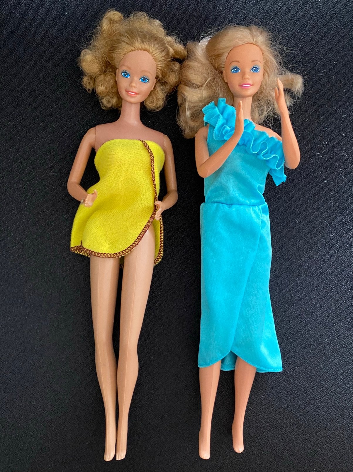Vintage Barbie x 2 uit de 80’s Mattel, Verzenden, Zo goed als nieuw, Barbie