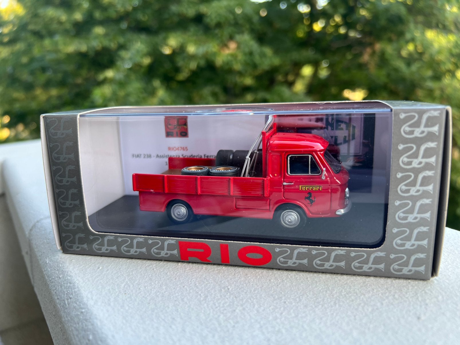 Rio 1:43 Fiat 238 Assistenza Scuderia Ferrari F1 1970, Ophalen of Verzenden, Nieuw, Bus of Vrachtwagen, Overige merken