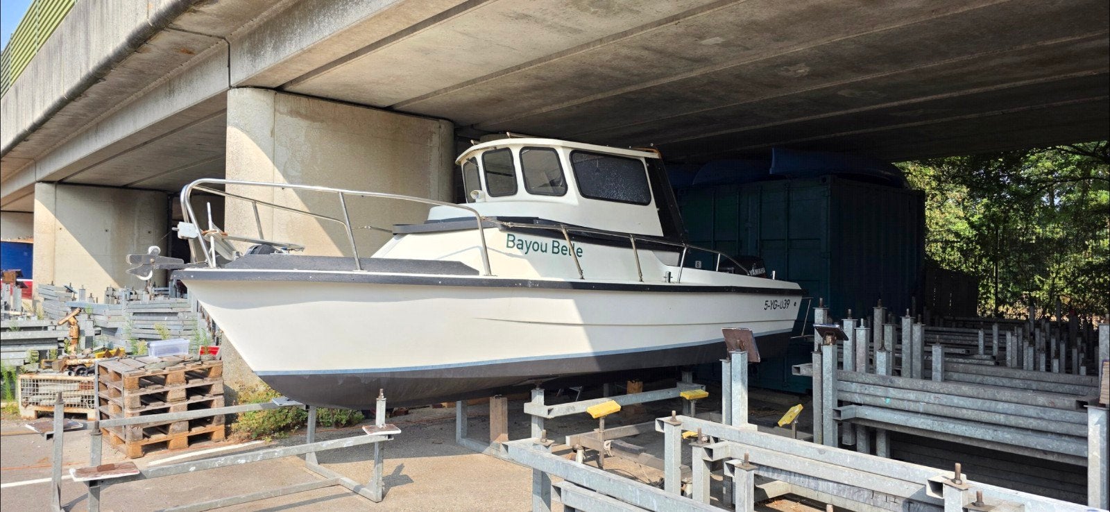 Motorboot / Toerboot / Visboot., Overige merken, Ophalen, 70 pk of meer, Buitenboordmotor