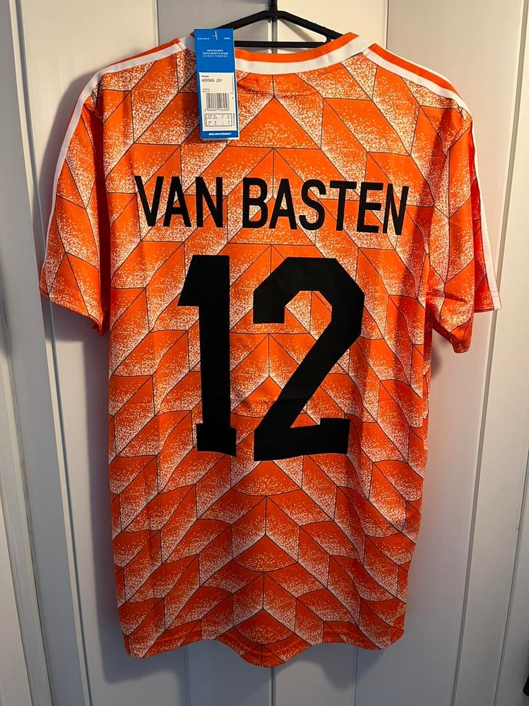 Voetbalshirt Nederlands elftal 1988 Van Basten #12, Maat L, Ophalen of Verzenden, Nieuw, Shirt
