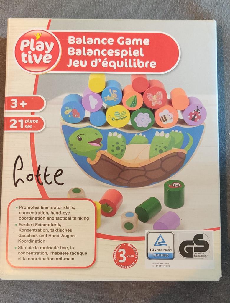 houten speelgoed balans spel, Kinderen en Baby's, Speelgoed | Houten speelgoed, Ophalen of Verzenden, Zo goed als nieuw, Overige typen