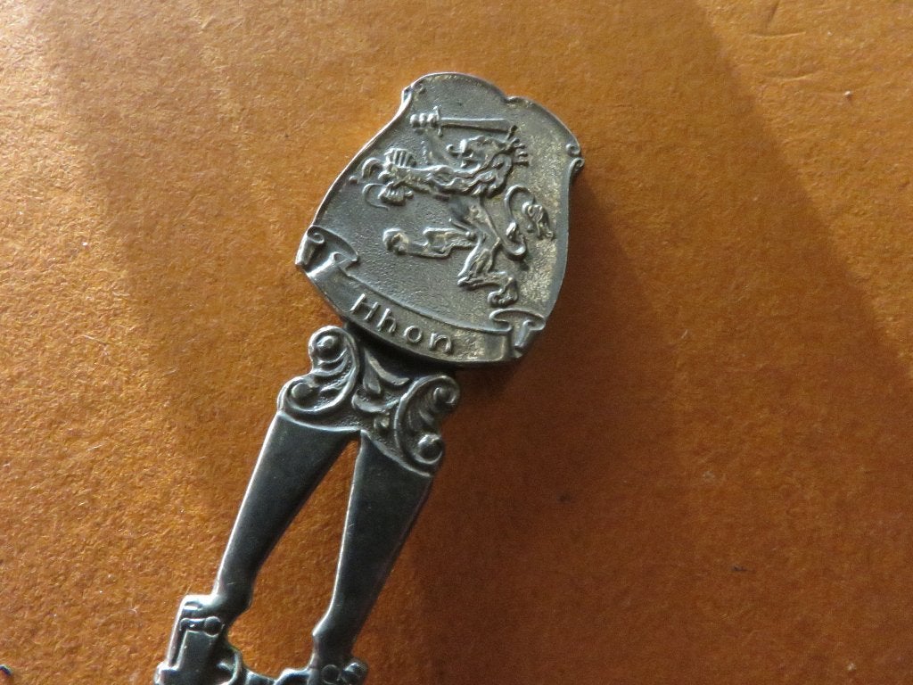 Lepeltje met geweren militaria, Antiek en Kunst, Ophalen of Verzenden