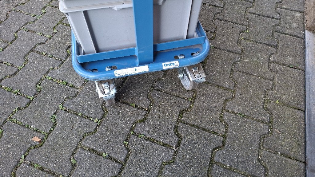 8x  Fetra magazijn kar bijzetkar rolkar magazijnwagens, Ophalen, Transportkar, ., Zo goed als nieuw