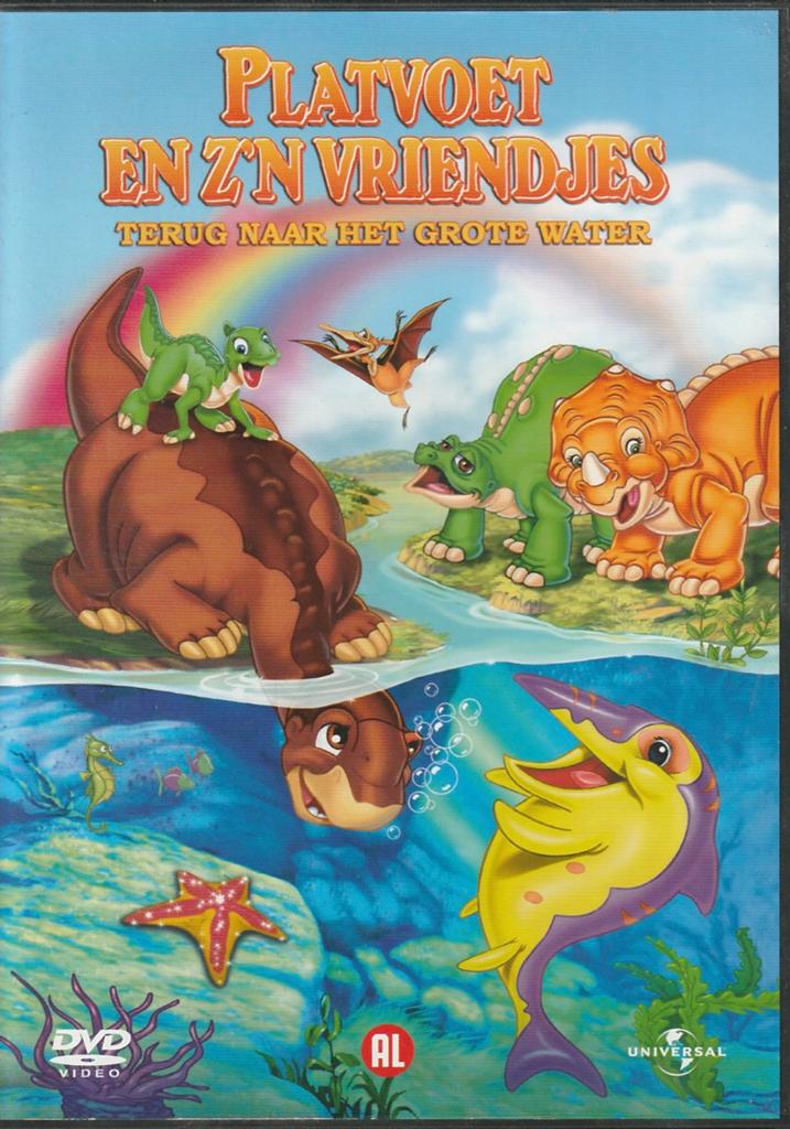 Platvoet en zijn vriendjes 9 IX Terug naar het Grote Water, Cd's en Dvd's, Dvd's | Tekenfilms en Animatie, Zo goed als nieuw, Europees