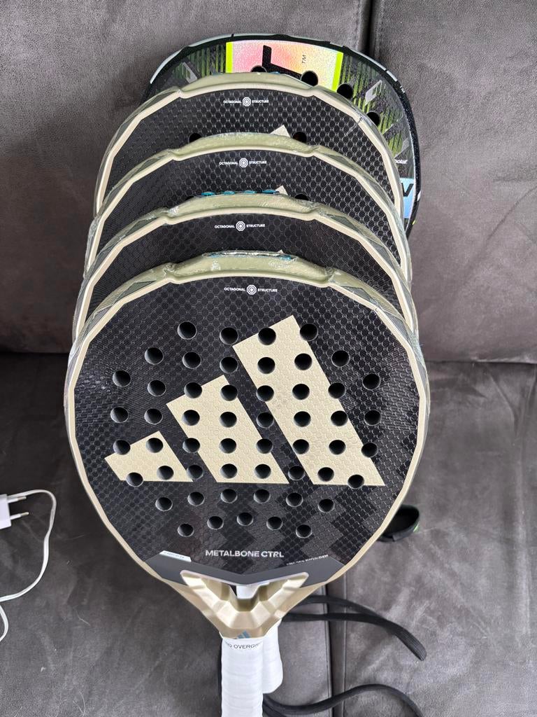 Adidas Metalbone CTRL Padelrackets (4 stuks), Ophalen, Gebruikt, Padelracket