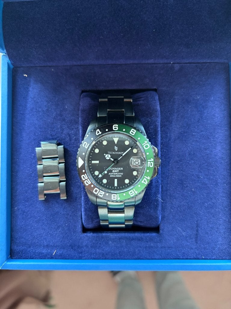 Horloges Tecnotempo, Staal, Zakhorloge, Staal, Zo goed als nieuw