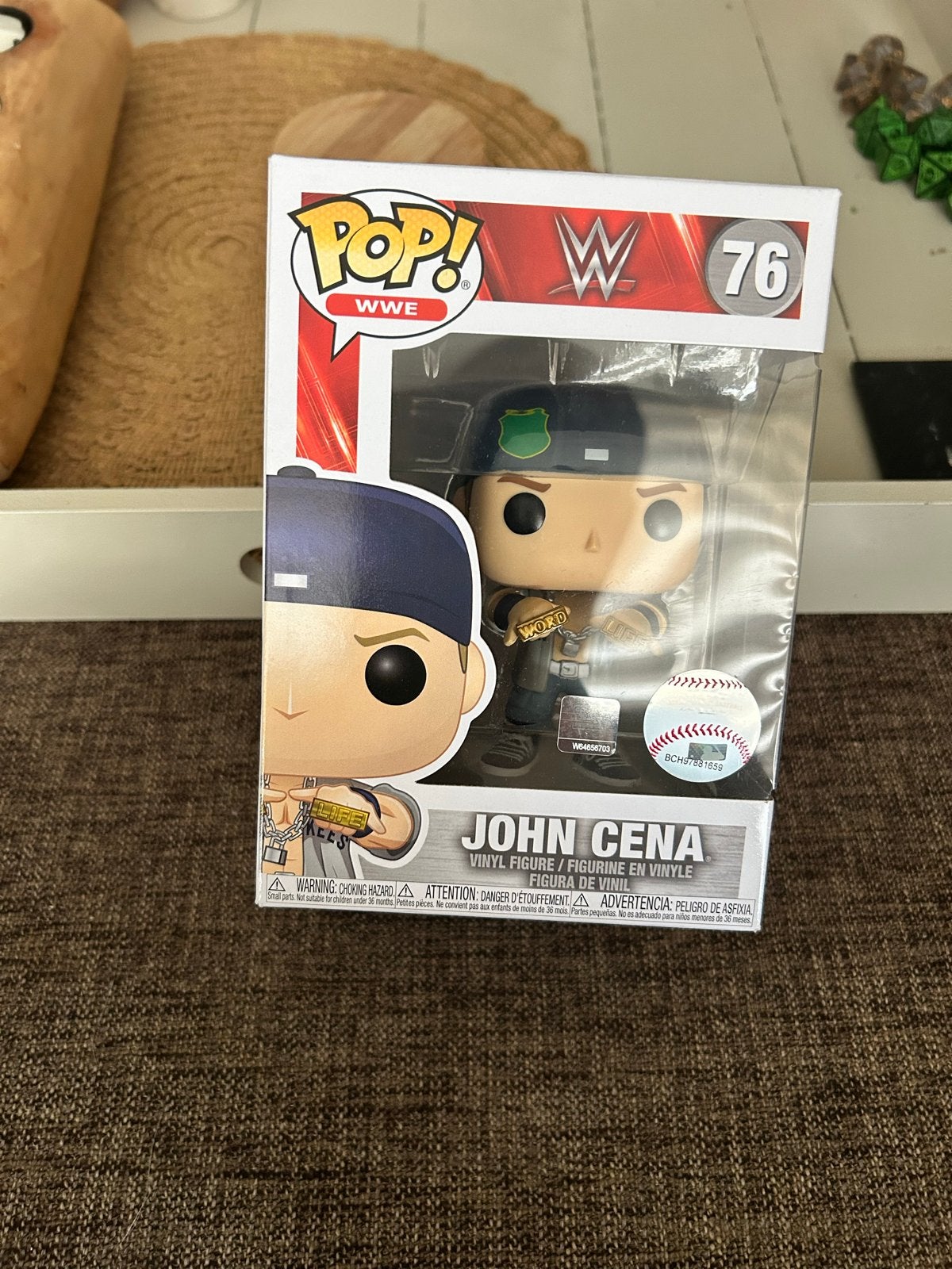 Funko Pop! WWE John Cena #76 Vinyl Figuur, Ophalen of Verzenden, Nieuw