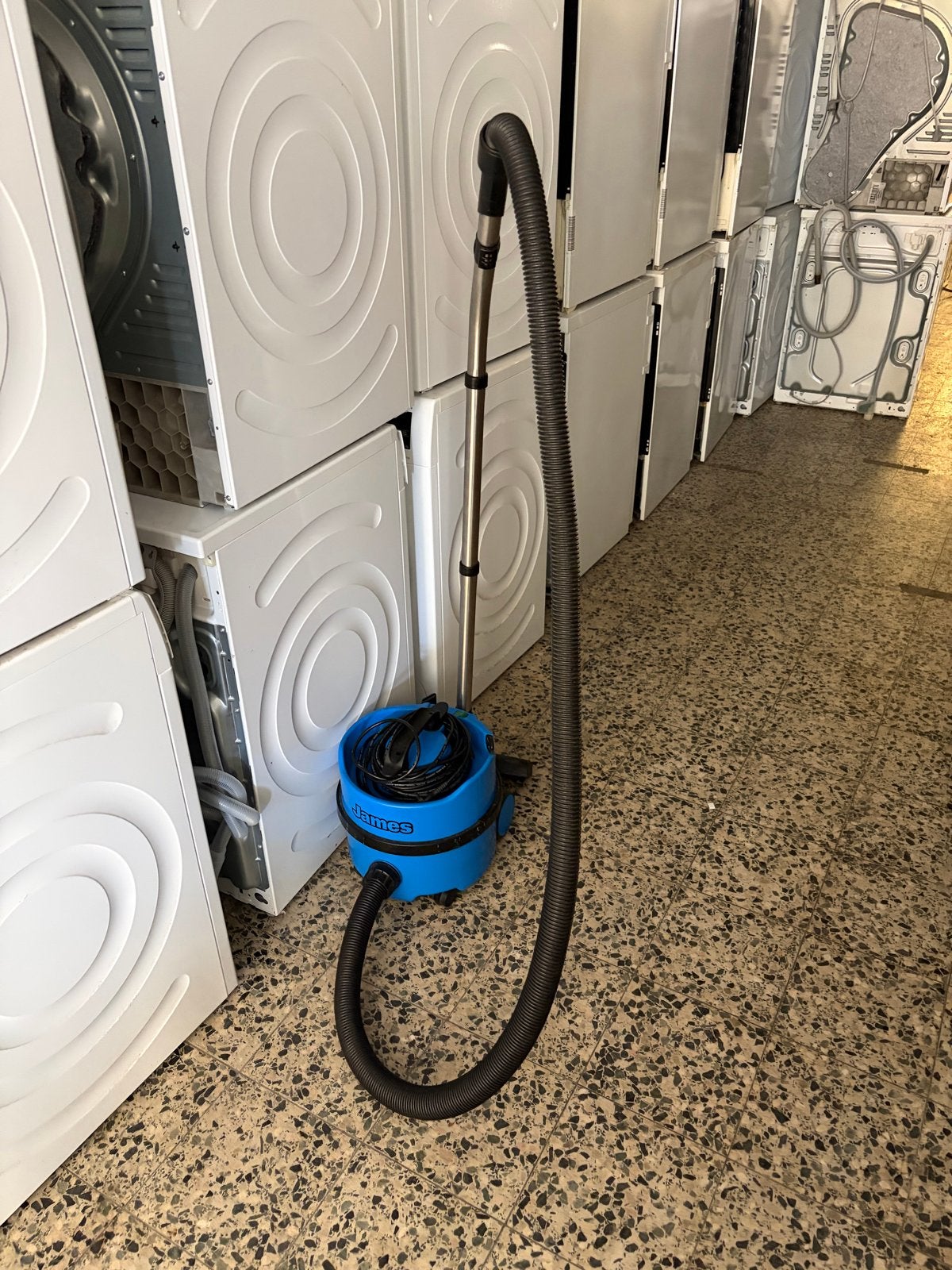 Numatic James JVH187-11 Industriële Stofzuiger 620W, Inclusief accessoires, Gebruikt, Numatic, Industriële stofzuiger