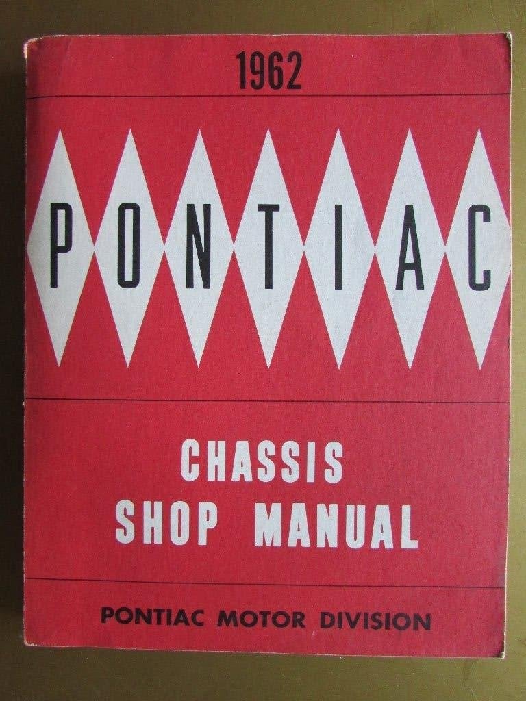 1962 Pontiac Chassis Shop Manual. Engels, Ophalen of Verzenden