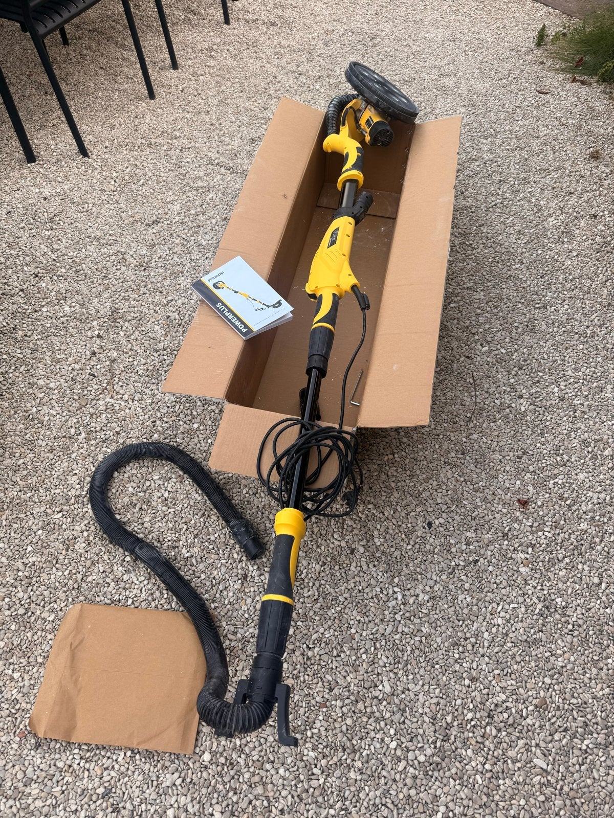 Powerplus Wand en Plafondschuurmachine, Doe-het-zelf en Verbouw, Ophalen, Zo goed als nieuw, 600 tot 1200 watt, Overige typen